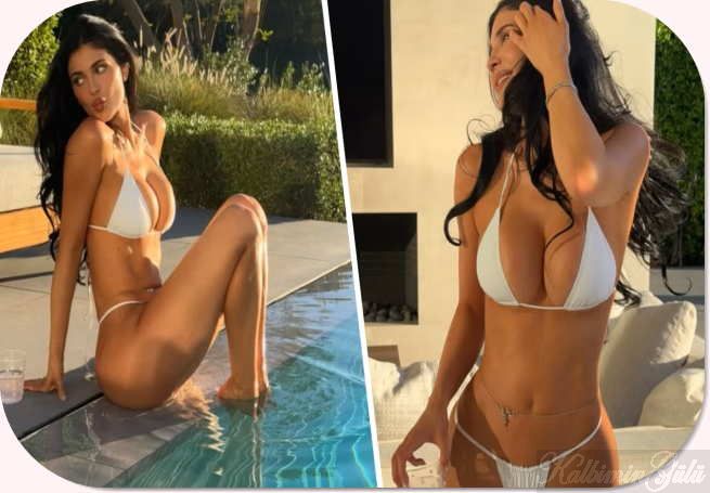 Kylie Jenner iki parçalı bikinisini asla çıkarmak istemiyor. : Son Dakika Magazin Haberleri.