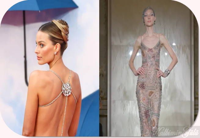 Margot Robbie’nin transparan elbisesi, şeffaf Cesur ve Güzel giyim tarzı : Son Dakika Magazin Haberleri.