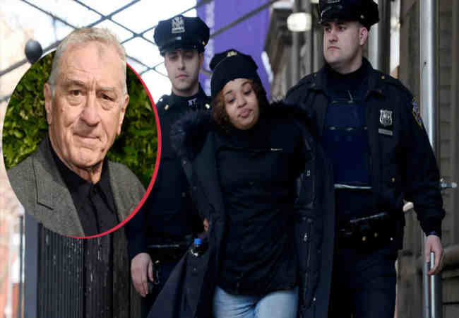 Robert De Niro'nun evine giren hırsız Noel ağacın altındayken tutuklan,dı!