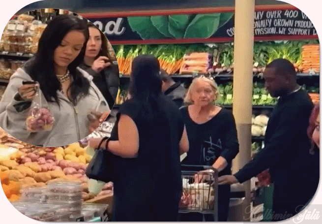 Süpermarkette Rihanna: Bir kadın alışveriş sepetini çaldı. : Son Dakika Magazin Haberleri.