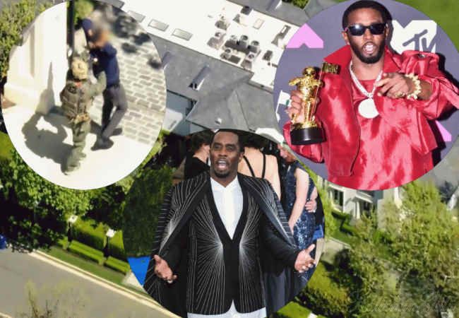 Rap süperstarı Diddy'nin lüks villasına baskın düzenledi : Dünyadan Haberler!