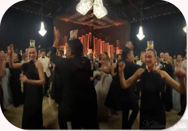 Dua Lipa’nın düğünde başında bir bardakla sergilediği dans herkesi büyüledi.