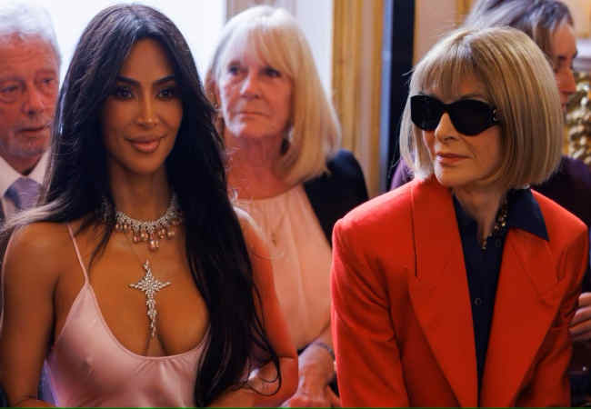 Anna Wintour Kim Kardashian yanında oturmak istemedi : Magazin Haberleri