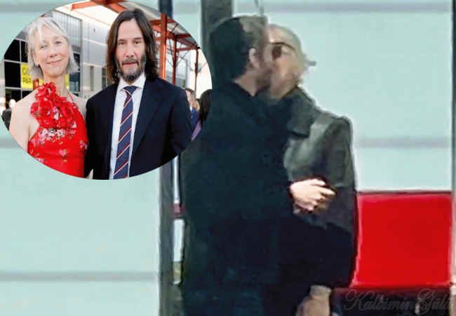 Keanu Reeves: kız arkadaşı ile, öğle yemeğinde öpüşme molası : Magazin Haberleri!