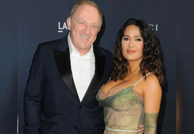 Salma Hayek ve François Henri Pinault 15 yıldır evliler