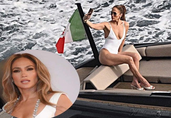 Jennifer Lopez İtalya'da tatilde: muhteşem poposuyla selfie çekimi! - Magazin Haberleri!
