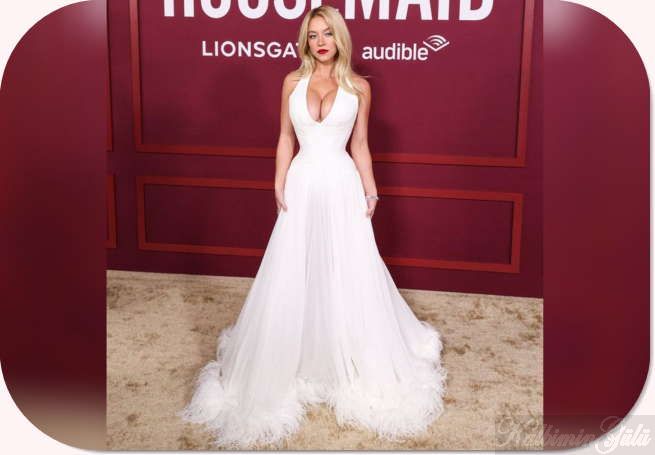 Marilyn Monroe tarzında: Sydney Sweeney beyaz elbisesiyle göz kamaştırıyor. : Son Dakika Magazin Haberleri.
