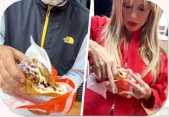 Heidi Klum Berlin’de övgüler yağdırdı: “Bu benim en sevdiğim Döner”