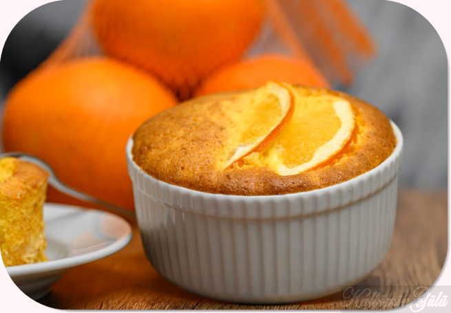 Kışa özel küçük lezzetler: Zarif portakal kekleri. : Kalbimin Gülü Yemek Tarifi.