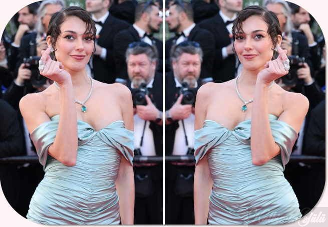 Dilan Çiçek Deniz, “Peri Saç Kesimi” ile Cannes’ı şaşkına çevirdi..