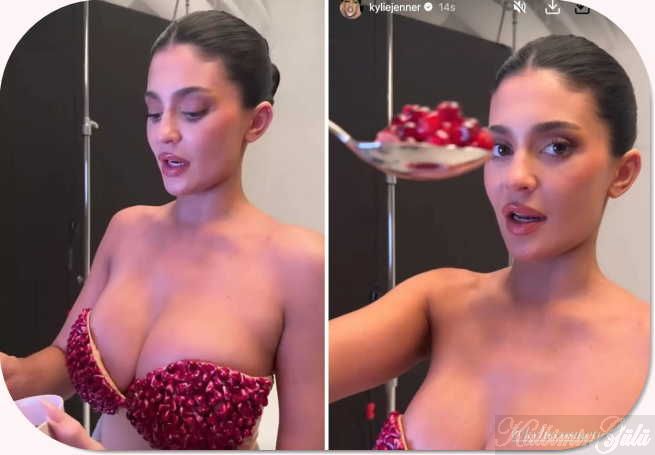 Kylie Jenner: Narlarım neye benziyor? Beğendiniz mi? : Son Dakika Magazin Haberleri