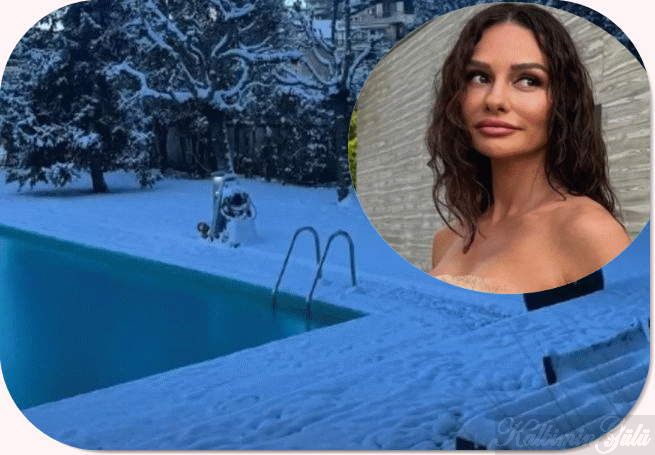Yasemin Ergene: lüks evinden paylaştığı kar manzarası mest etti. : Son Dakika Magazin Haberleri.