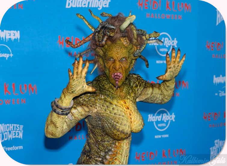 Cadılar Bayramı kostümü: Heidi Klum ürkütücü ‘Şahmeran’ rolünde! : Son Dakika Magazin Haberleri.