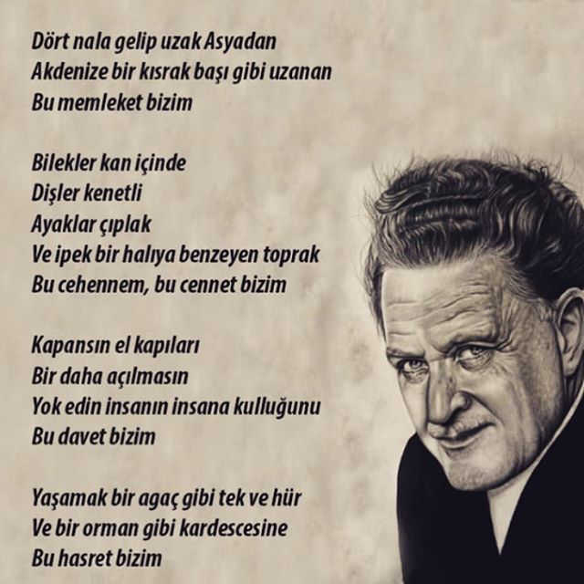 Nazim hikmet ran.