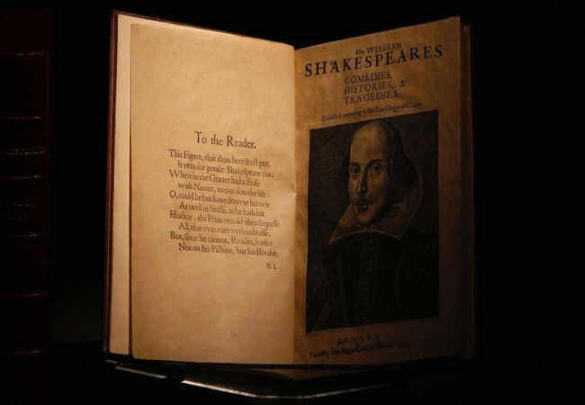 Shakespeare’in kitabı 10 milyon dolara alici buldu. - Edebiyat Haberleri