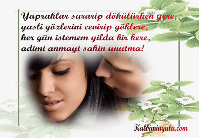 Sevgiliye damar sözleri.