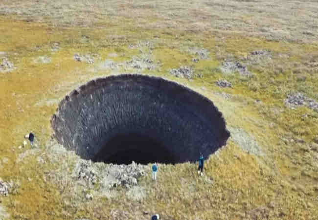 Sibirya'daki gizemli dev kraterler: Lavabolar mı yoksa yer altı patlamaları mı : Dünyadan Haberler!
