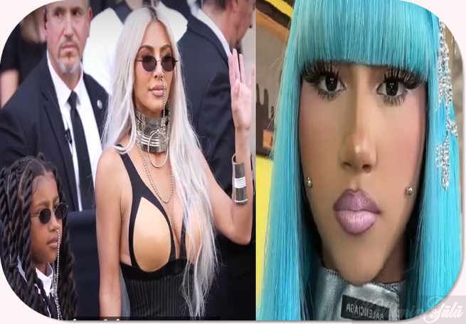 Kim Kardashian ve Kanye West’in North West, piercingleriyle ilgili gerçeği açıklıyor..