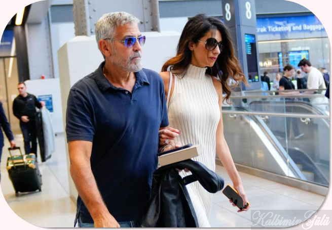 George Clooney: Orman yangınları! Ailesini güvenli bir yere götürüyor..