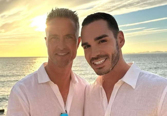 Ralf Schumacher ve ortağı Étienne Bousquet-Cassagne ile beraberler.