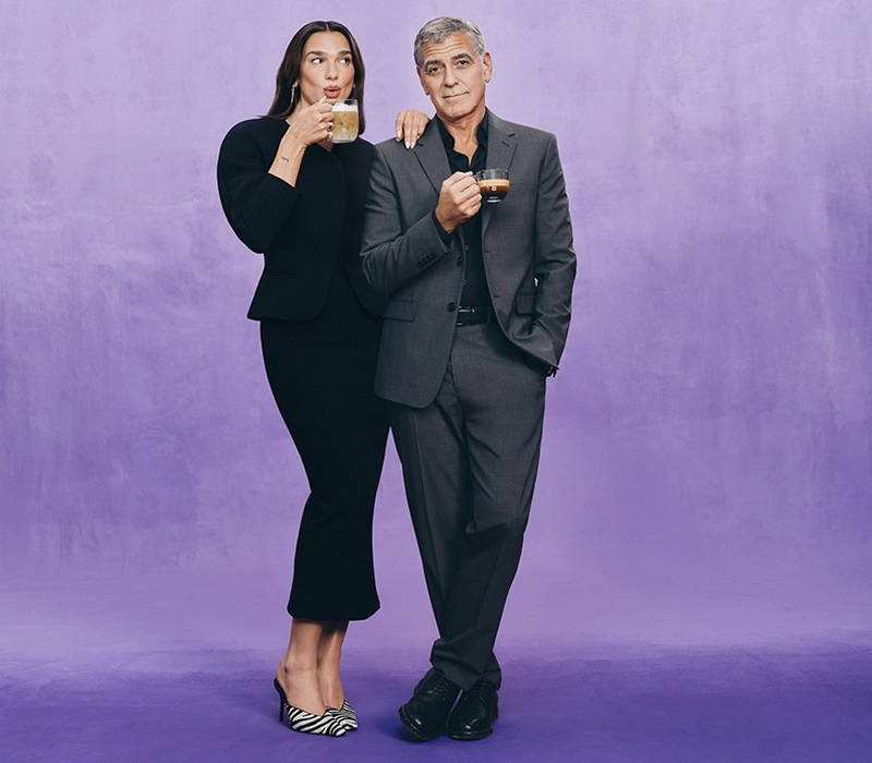 Dua Lipa, Kahve reklamını George Clooney’den mi? kıskandı acaba!