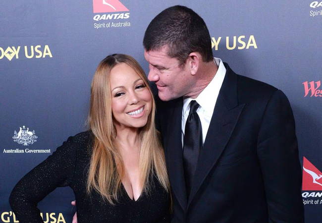 Mariah Carey ve James Packer, Ocak 2016'da
