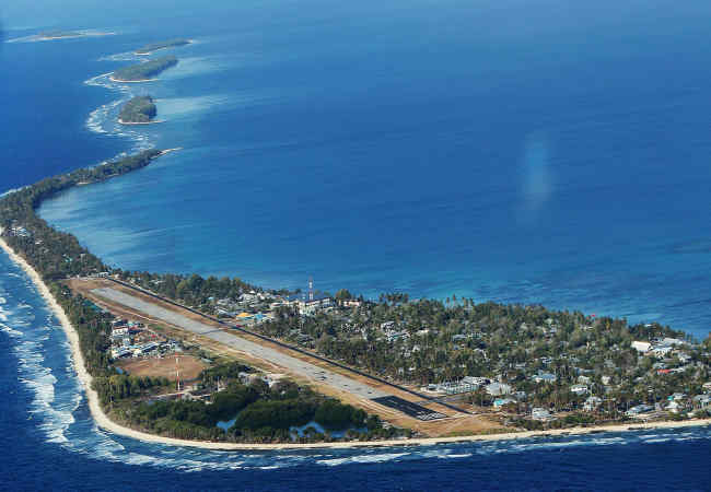 Ada devleti Tuvalu yavaş yavaş Pasifik'e batıyor . Dünyadan Haberler